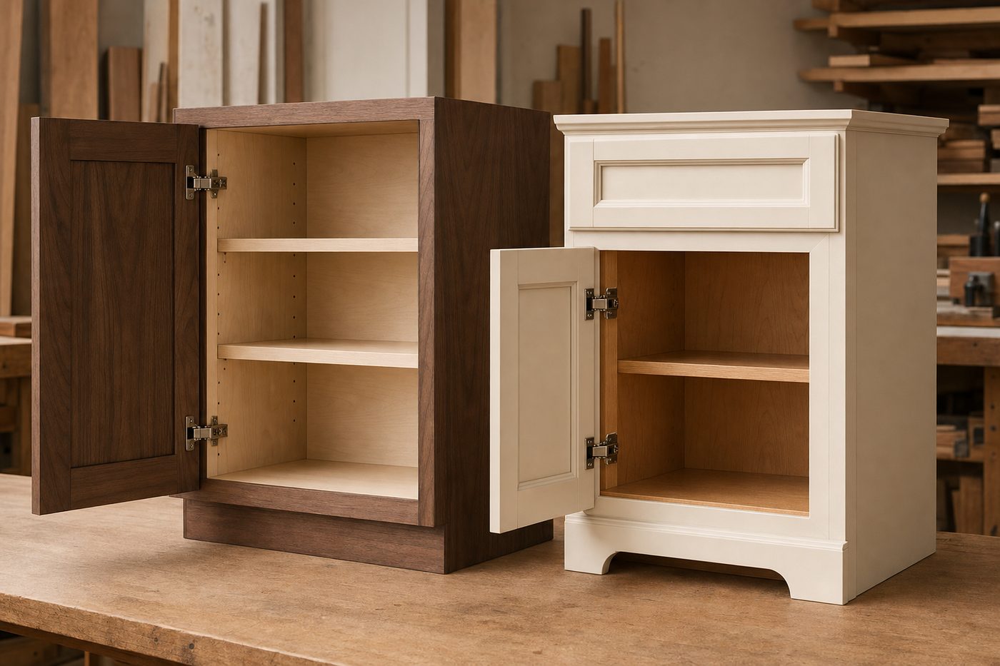 Frameless vs. Framed Cabinets: What's the Difference?